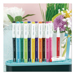 FriXion Fineliner Erasable Porous Point Pen, Stick, Fine 0.7 mm, Assorted Ink, Assorted Barrel, 12/Pack