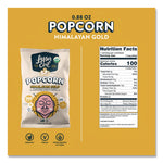 Snack Organic Himalayan Gold Popcorn, 0.88 oz Bag, 18/Carton