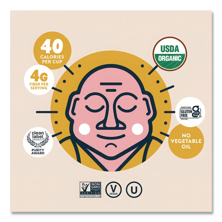 Snack Organic Himalayan Gold Popcorn, 0.88 oz Bag, 18/Carton