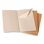 Cahier Journal, 1-Subject, Narrow Rule, Brown Kraft Cover, (32) 5.5 x 3.5 Sheets, 3/Pack