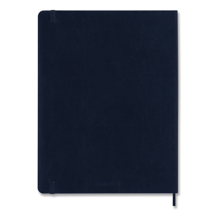 Classic Collection Hard Cover Notebook, 1-Subject, Dotted Rule (4 sq/in), Sapphire Blue Cover, (240) 8.25 x 5 Sheets
