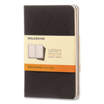Cahier Journal, 1-Subject, Narrow Rule, Black Cover, (64) 5.5 x 3.5 Sheets, 3/Pack