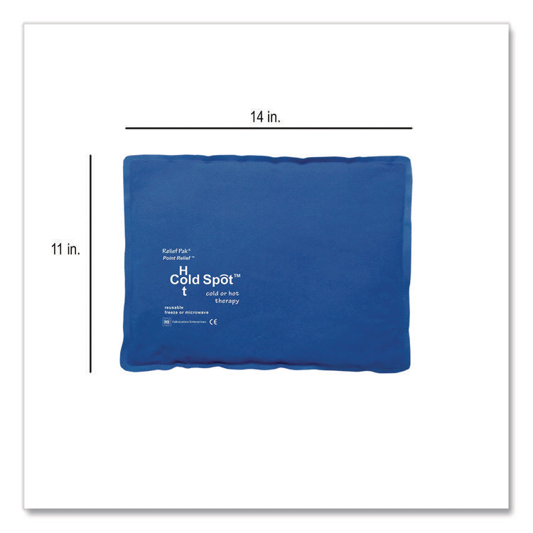 ColdSpot Reusable Cold Therapy Pack, 14 x 11, Blue Vinyl