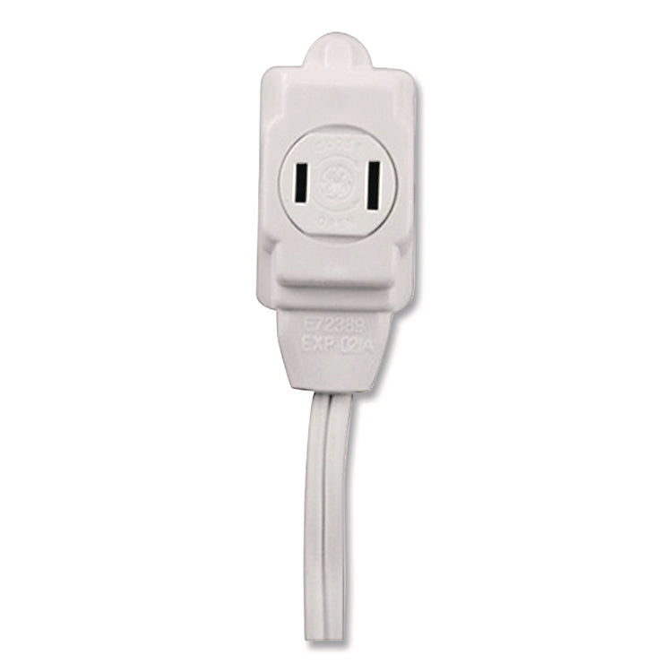 Indoor Extension Cord, 15 Ft, 13 A, White