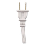 Indoor Extension Cord, 15 Ft, 13 A, White