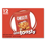 Baked Snack Crackers, Extra Toasty Crackers, 1 Oz Bag, 12/box