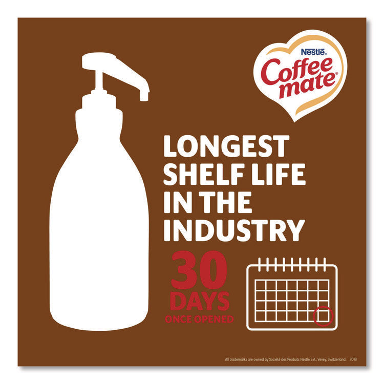 Liquid Coffee Creamer, Snickers, 1.5 L Pump Bottle