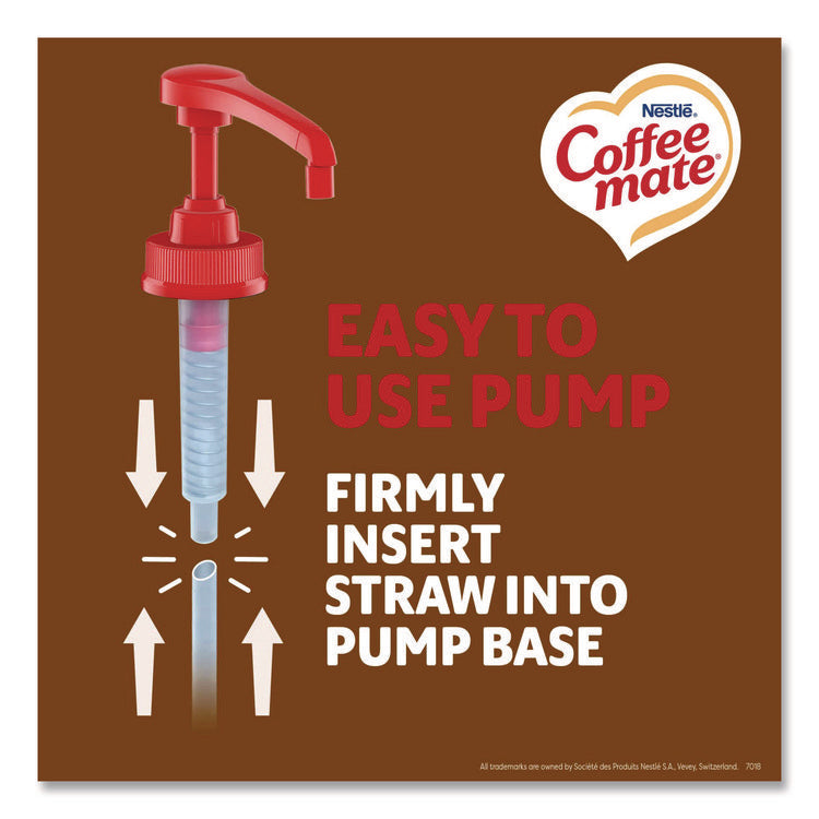 Liquid Coffee Creamer, Snickers, 1.5 L Pump Bottle