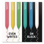 InkJoy Gel Bright Gel Pen, Retractable, Medium 0.7 mm, Assorted Ink, Assorted Barrel, 10/Pack