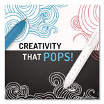 InkJoy Gel Bright Gel Pen, Retractable, Medium 0.7 mm, Assorted Ink, Assorted Barrel, 10/Pack