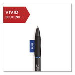 Sharpie S-Gel Gel Pen, Retractable, Medium 0.7 mm, Blue Ink, Black Barrel, 36/Pack