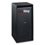 Theft Resistant Compact Cash Trim Safe, 0.2 Cu Ft, 6w X 7d X 12h, Black