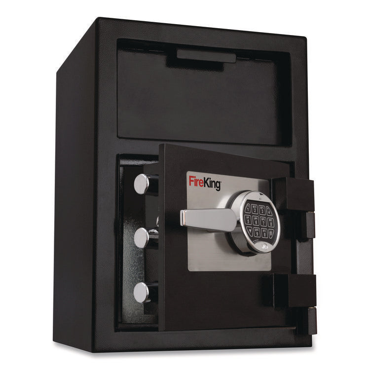 Depository Security Safe, 0.95 Cu Ft, 14 X 15.5 X 20, Black