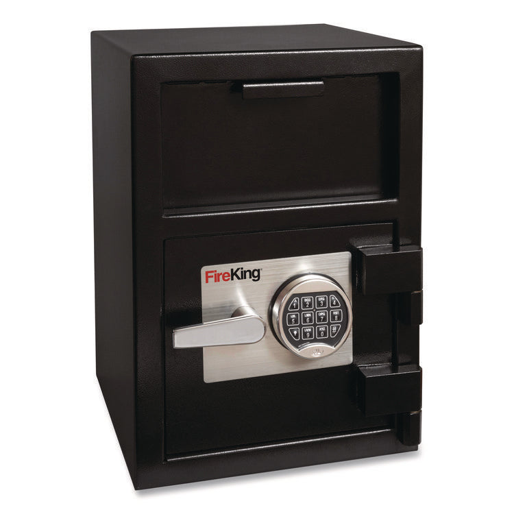 Depository Security Safe, 0.95 Cu Ft, 14 X 15.5 X 20, Black