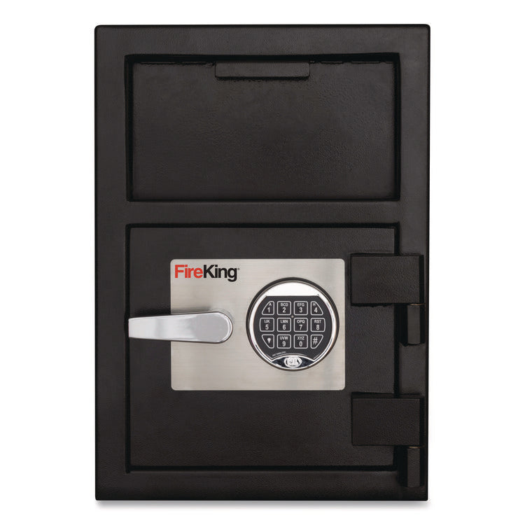 Depository Security Safe, 0.95 Cu Ft, 14 X 15.5 X 20, Black
