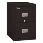 Patriot By Fireking Insulated Fire File, 1-Hour Fire Protection, 2 Legal/letter File Drawers, Black, 17.75" X 25" X 27.75"