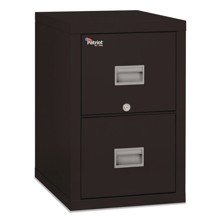 Patriot By Fireking Insulated Fire File, 1-Hour Fire Protection, 2 Legal/letter File Drawers, Black, 17.75" X 25" X 27.75"