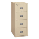 Patriot By Fireking Insulated Fire File, 1-Hour Fire Protection, 4 Letter-Size File Drawers, Parchment, 17.75 X 31.63 X 52.75