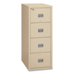 Patriot By Fireking Insulated Fire File, 1-Hour Fire Protection, 4 Legal-Size File Drawers, Parchment, 20.75 X 31.63 X 52.75