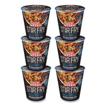 Cup Noodles Stir Fry, Korean BBQ, 2.89 oz Cup, 6/Carton