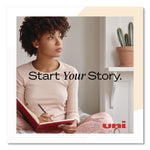 Signo 207 Gel Pen, Retractable, Medium 0.7 mm, Black Ink, Smoke/Black Barrel, 4/Pack