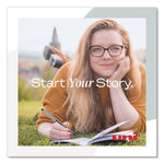 VISION Needle Rollerball Pen, Stick, Fine 0.7 mm, Assorted Ink and Barrel Colors, 8/Pack