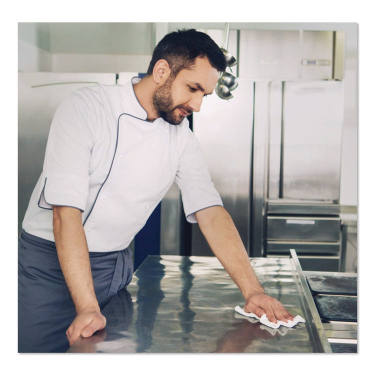 Sani-Cloth Bleach Germicidal Disposable Wipes, Deep-Well Lid Canister, 10.5 X 6, 75/canister