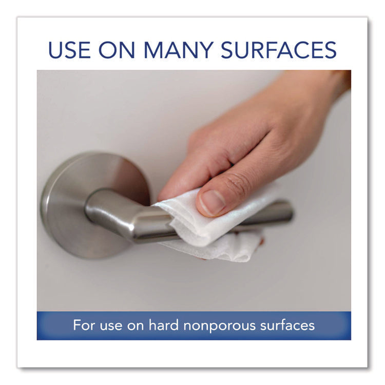 Sani-Cloth Prime Germicidal Disposable Wipes, Large, 1-Ply, 6 X 6.75, Unscented, White, 160/canister, 12 Canisters/carton