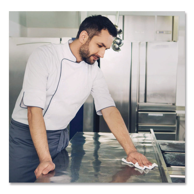 Sani-Cloth Bleach Germicidal Disposable Wipes, 1-Ply, 7.5 X 15, Unscented, White, 65/pack