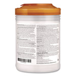 Sani-Cloth Bleach Germicidal Disposable Wipes, 1-Ply, 6 x 5, Unscented, White, 160/Canister, 12 Canisters/Carton