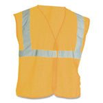 ANSI Class 2 Hook and Loop Safety Vest, X-Large, Hi-Viz Orange