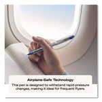 VISION ELITE Hybrid Gel Pen, Stick, Fine 0.5 mm, Assorted Ink and Barrel Colors, 8/Pack