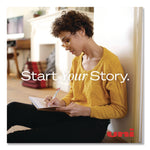 uniONE Gel Pen, Retractable, Medium 0.7 mm, Assorted Fashion Ink and Barrel Colors, 5/Pack