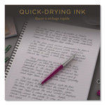 Refill For Parker Retractable Gel Ink Roller Ball Pens, Medium Conical Tip, Blue Ink, 2/pack