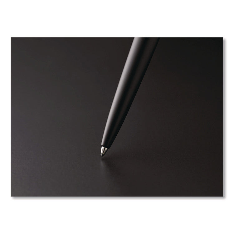 Jotter Bond Street Ballpoint Pen, Retractable, Medium 1 mm, Blue Ink, Black/Chrome Barrel