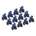 GP Nitrile-Coated Nylon Gloves, EN388: 4121, 10" Long, Small, Blue/Black, 12 Pairs