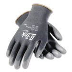GP Polyurethane-Coated Nylon Gloves, EN388: 1111, 10" Long, Small, Gray, 12 Pairs