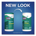 Disinfecting Wipes, 1-Ply, Fresh Scent, 7 x 8, White, 75/Canister, 6 Canisters/Carton