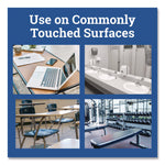 Disinfecting Wipes, 1-Ply, 7 x 8, Fresh Scent, White, 75/Canister