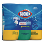 Disinfecting Wipes, Cleaning Wipes, 1-Ply, 7 x 8, Fresh Scent/Citrus Blend, 35/Canister, 3/Pack, 5 Packs/Carton
