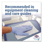 Bleach Germicidal Wipes, 1-Ply, 12 x 12, Unscented, White, 110/Bucket