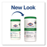 Hydrogen Peroxide Cleaner Disinfectant Wipes, 9 x 6.75, Unscented, White, 95/Canister, 6 Canisters/Carton