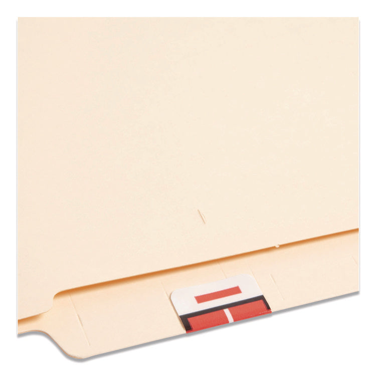 A-Z Color-Coded End Tab Filing Labels, I, 1 X 1.25, White, 500/roll