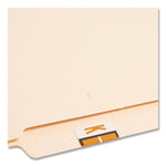 A-Z Color-Coded End Tab Filing Labels, K, 1 X 1.25, White, 500/roll