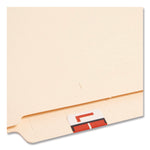 A-Z Color-Coded End Tab Filing Labels, L, 1 X 1.25, White, 500/roll