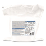 Hydrogen Peroxide Cleaner Disinfectant Wipes, 12 x 11, Unscented, White, 185/Pack, 2 Packs/Carton