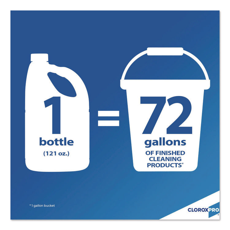 Concentrated Germicidal Bleach, Regular, 121 Oz Bottle