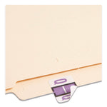 A-Z Color-Coded End Tab Filing Labels, Q, 1 X 1.25, White, 500/roll