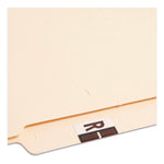 A-Z Color-Coded End Tab Filing Labels, R, 1 X 1.25, White, 500/roll