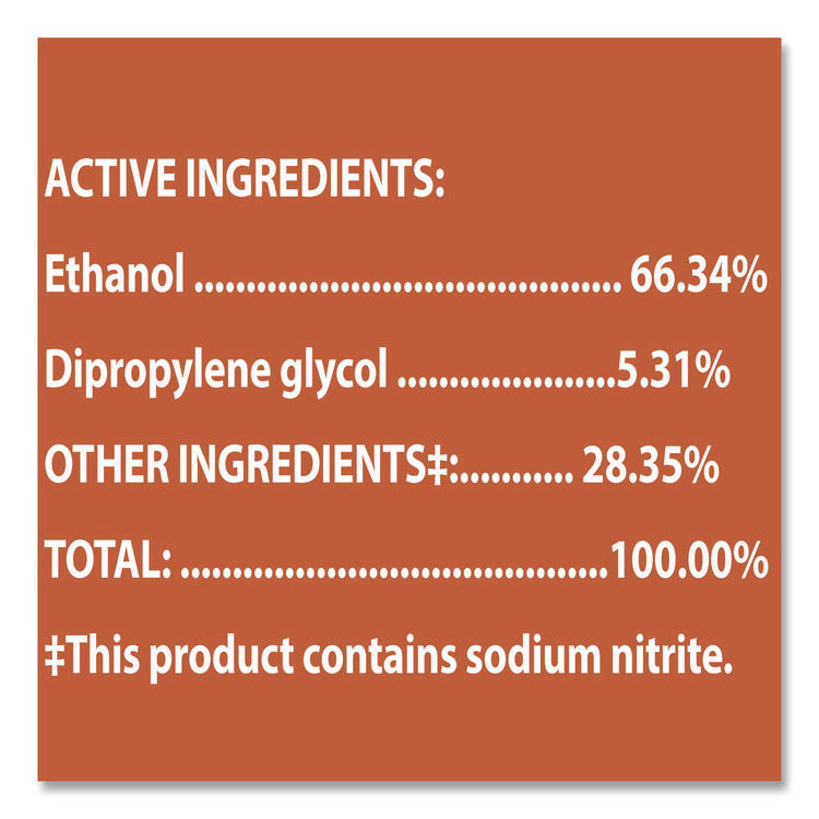 4-In-One Disinfectant And Sanitizer, Citrus, 14 Oz Aerosol Spray, 12/carton
